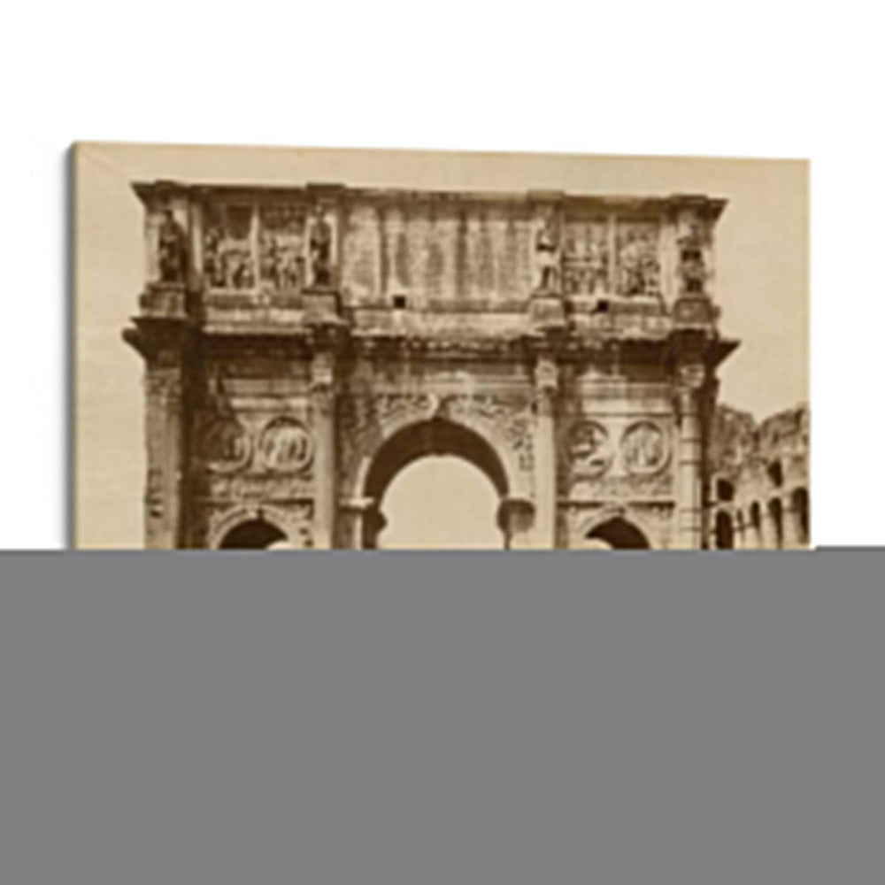 El Arco De Constantino - Giacomo Brogi | Cuadro decorativo de Canvas Lab