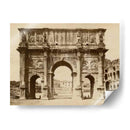 El Arco De Constantino - Giacomo Brogi | Cuadro decorativo de Canvas Lab