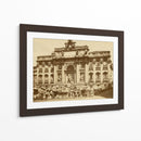 La Fontana De Trevi - Giacomo Brogi | Cuadro decorativo de Canvas Lab