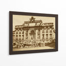 La Fontana De Trevi - Giacomo Brogi | Cuadro decorativo de Canvas Lab