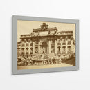 La Fontana De Trevi - Giacomo Brogi | Cuadro decorativo de Canvas Lab