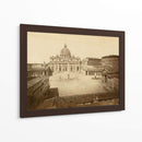Plaza De San Pedro - Giacomo Brogi | Cuadro decorativo de Canvas Lab