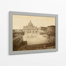 Plaza De San Pedro - Giacomo Brogi | Cuadro decorativo de Canvas Lab