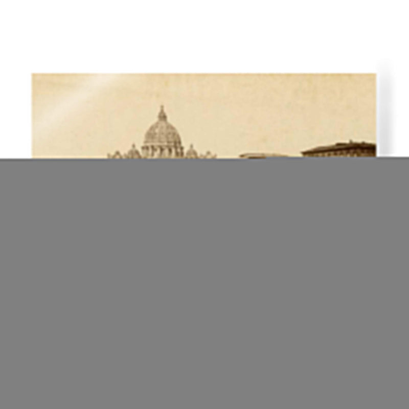 Plaza De San Pedro - Giacomo Brogi | Cuadro decorativo de Canvas Lab