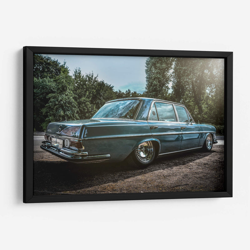 Mercedes Benz del pasado | Cuadro decorativo de Canvas Lab