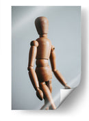 Modelo de madera | Cuadro decorativo de Canvas Lab