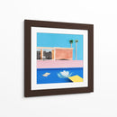 El clavado de David Hockney - David Hockney | Cuadro decorativo de Canvas Lab