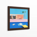 El clavado de David Hockney - David Hockney | Cuadro decorativo de Canvas Lab