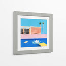 El clavado de David Hockney - David Hockney | Cuadro decorativo de Canvas Lab
