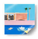 El clavado de David Hockney | Cuadro decorativo de Canvas Lab