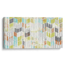 Cepillado Chevron II - Jennifer Goldberger | Cuadro decorativo de Canvas Lab