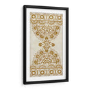 Ocre Bordado I - Chariklia Zarris | Cuadro decorativo de Canvas Lab