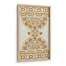 Ocre Bordado I - Chariklia Zarris | Cuadro decorativo de Canvas Lab