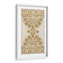 Ocre Bordado I - Chariklia Zarris | Cuadro decorativo de Canvas Lab