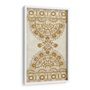 Ocre Bordado I - Chariklia Zarris | Cuadro decorativo de Canvas Lab