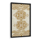 Ocre Bordado II - Chariklia Zarris | Cuadro decorativo de Canvas Lab