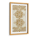 Ocre Bordado II - Chariklia Zarris | Cuadro decorativo de Canvas Lab