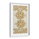 Ocre Bordado II - Chariklia Zarris | Cuadro decorativo de Canvas Lab