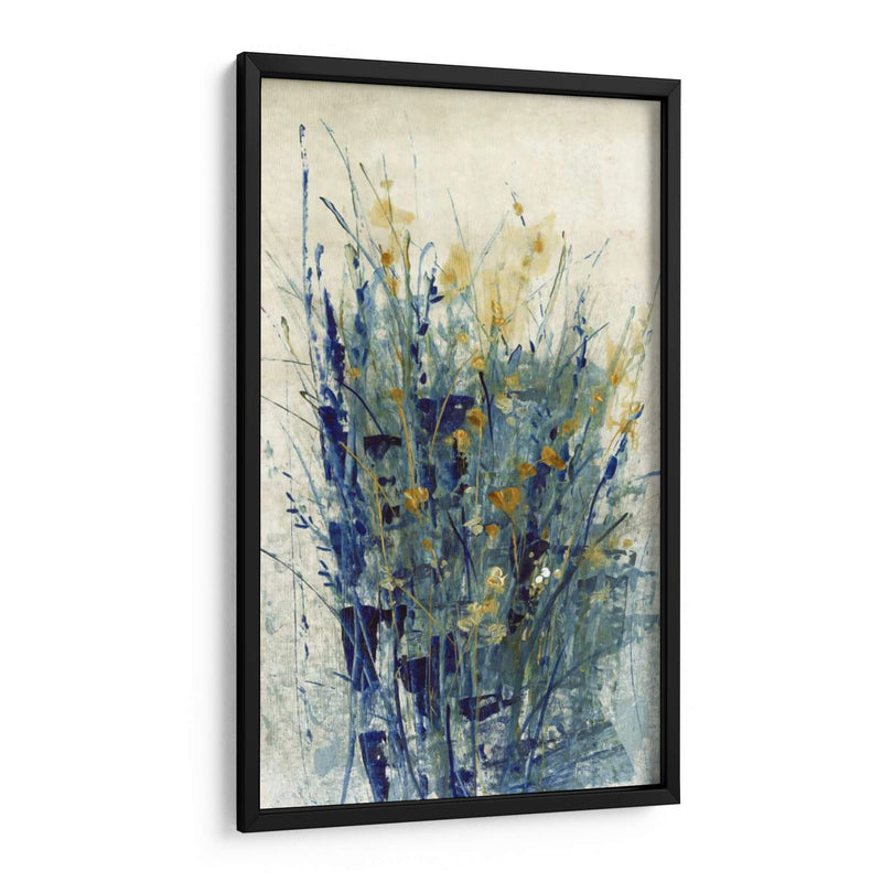 Indigo II Floral - Tim OToole | Cuadro decorativo de Canvas Lab