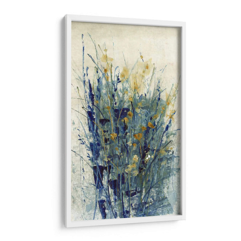 Indigo II Floral - Tim OToole | Cuadro decorativo de Canvas Lab