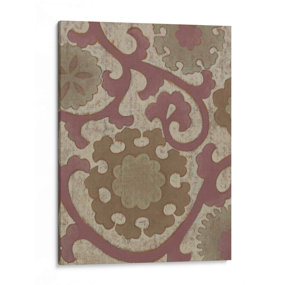 Ciruela Suzani II - Chariklia Zarris | Cuadro decorativo de Canvas Lab
