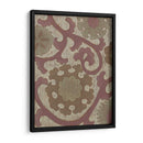 Ciruela Suzani II - Chariklia Zarris | Cuadro decorativo de Canvas Lab