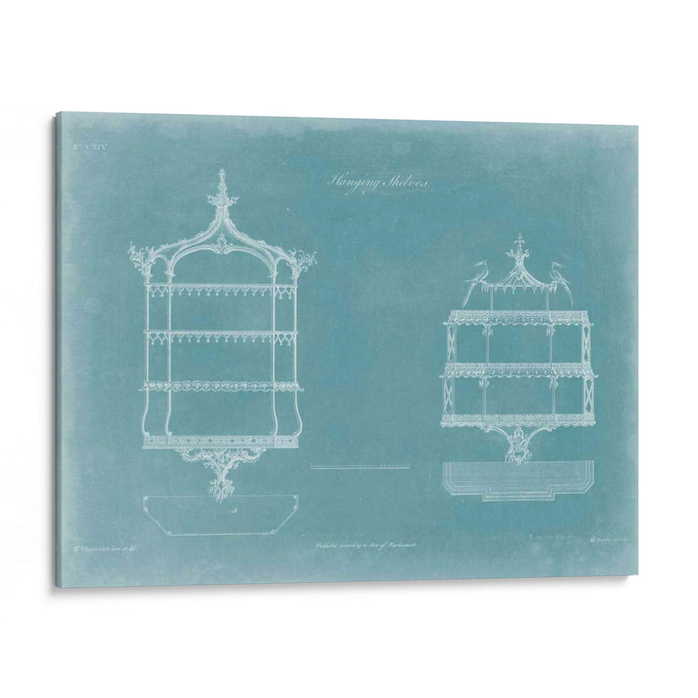 Estantes Colgantes II - Thomas Chippendale | Cuadro decorativo de Canvas Lab