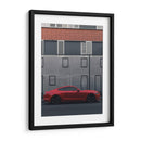 Mustang rojo | Cuadro decorativo de Canvas Lab