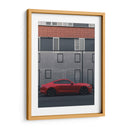 Mustang rojo | Cuadro decorativo de Canvas Lab