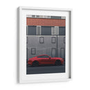 Mustang rojo | Cuadro decorativo de Canvas Lab