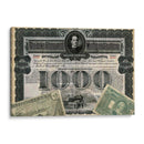 Antiguo Stock Certificado II - Vision Studio | Cuadro decorativo de Canvas Lab