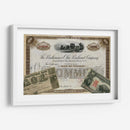 Antiguo Stock Certificado III - Vision Studio | Cuadro decorativo de Canvas Lab