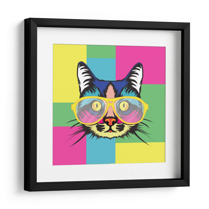 El gato cool | Cuadro decorativo de Canvas Lab