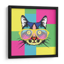 El gato cool | Cuadro decorativo de Canvas Lab
