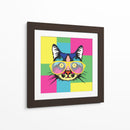 El gato cool | Cuadro decorativo de Canvas Lab