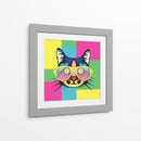 El gato cool | Cuadro decorativo de Canvas Lab