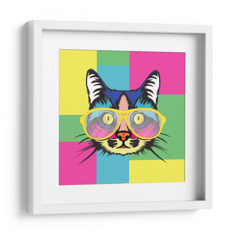 El gato cool | Cuadro decorativo de Canvas Lab