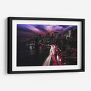 Noche fuschia en Nueva York | Cuadro decorativo de Canvas Lab