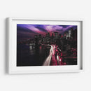 Noche fuschia en Nueva York | Cuadro decorativo de Canvas Lab