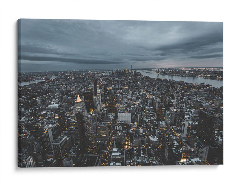 Nueva York en gris | Cuadro decorativo de Canvas Lab