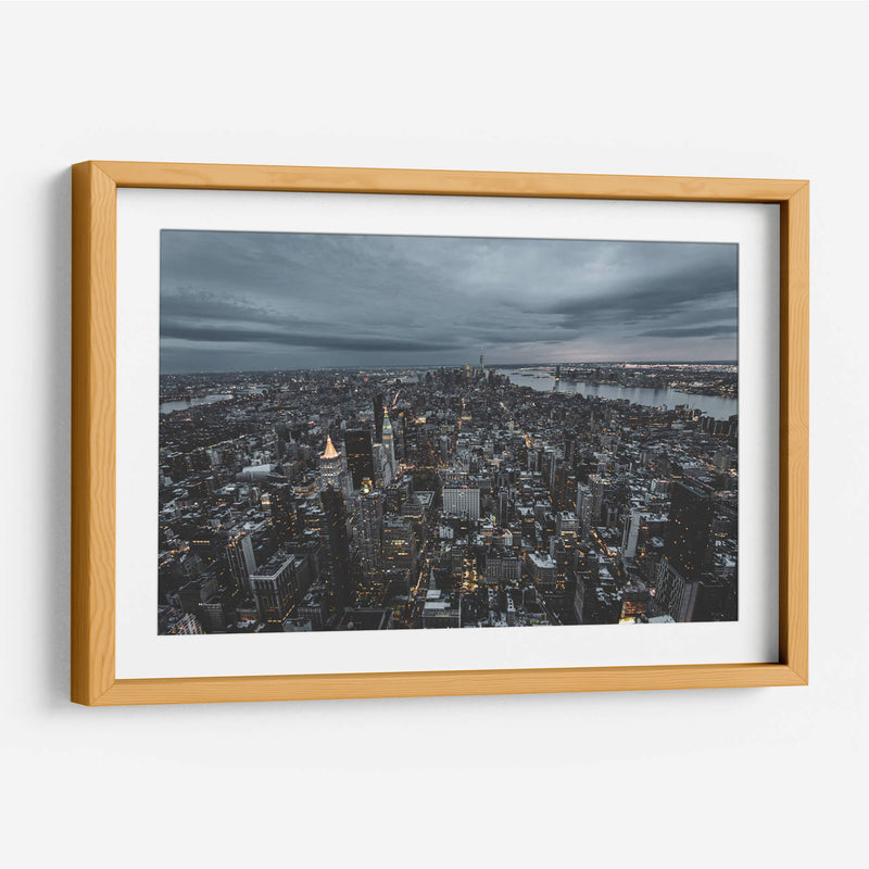 Nueva York en gris | Cuadro decorativo de Canvas Lab