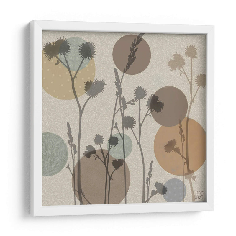 Flores Silvestres De Lunares I - Jade Reynolds | Cuadro decorativo de Canvas Lab