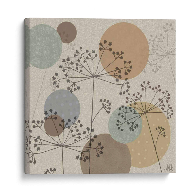 Flores Silvestres De Lunares II - Jade Reynolds | Cuadro decorativo de Canvas Lab