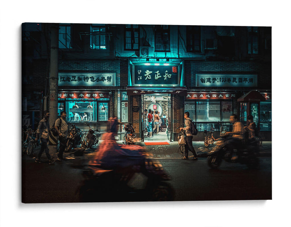 Old Shangai | Cuadro decorativo de Canvas Lab