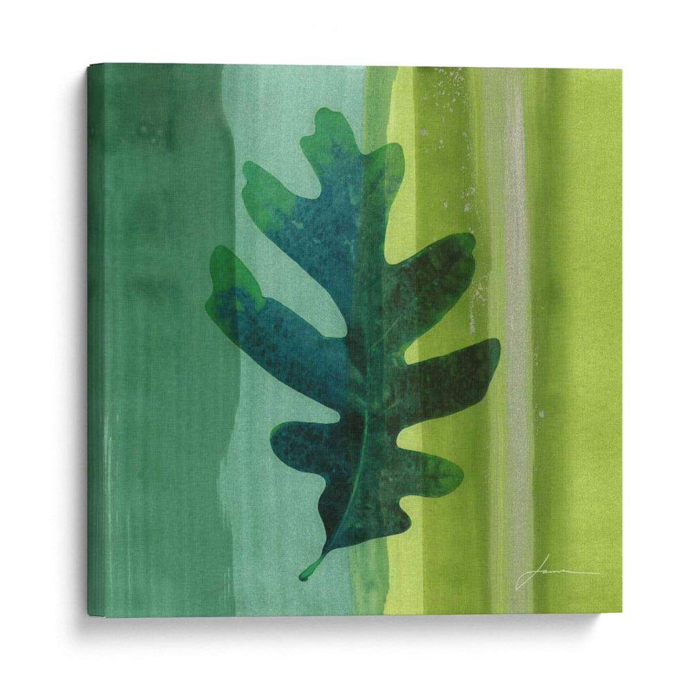 Hoja De Plata Tile III - James Burghardt | Cuadro decorativo de Canvas Lab