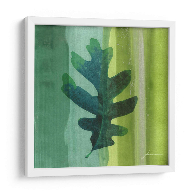 Hoja De Plata Tile III - James Burghardt | Cuadro decorativo de Canvas Lab