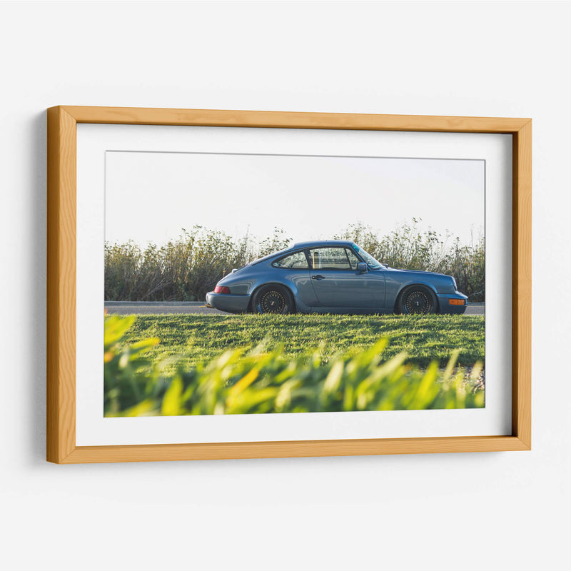 Oldschool Porsche | Cuadro decorativo de Canvas Lab