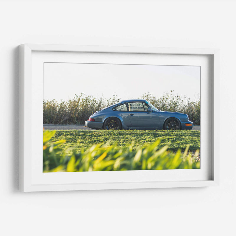 Oldschool Porsche | Cuadro decorativo de Canvas Lab