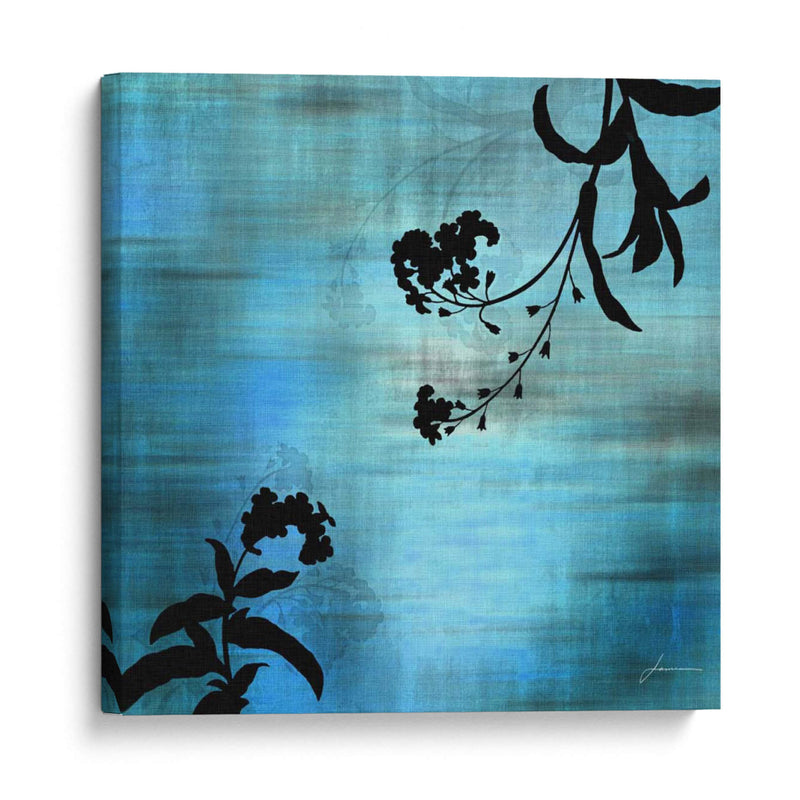 Aqua Floral I - James Burghardt | Cuadro decorativo de Canvas Lab