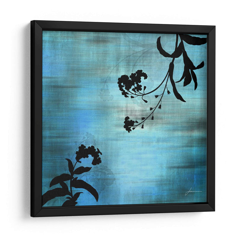 Aqua Floral I - James Burghardt | Cuadro decorativo de Canvas Lab